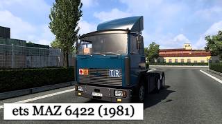 ets2 MAZ 6422 (1981) @EvaSimDrive