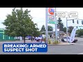 Breaking: Armed suspect hurt after 