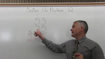MTH 060 : Section 1.6 Problem 12 - Mathematics with Dan Avedikian