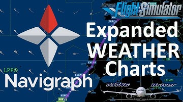BRAND NEW: Navigraph adds WEATHER CHARTS! Let