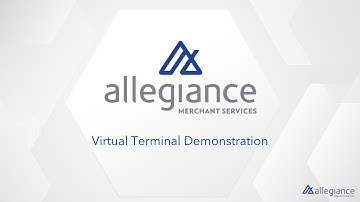 Virtual Terminal Payments Demonstration