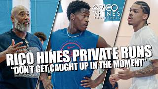 Rico Hines Private Runs Featuring VJ Edgecombe, Darius Acuff, Nique Clifford, Labaron Philon & MORE