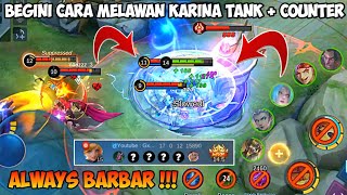 THIS IS HOW TO FIGHT KARINA TANK AND FANNY COUNTER?! BEST FANNY BUILD 2021 | MLBB THIS IS HOW TO FIGHT KARINA TANK AND FANNY COUNTER?! BEST FANNY BUILD 2021 | MLBB