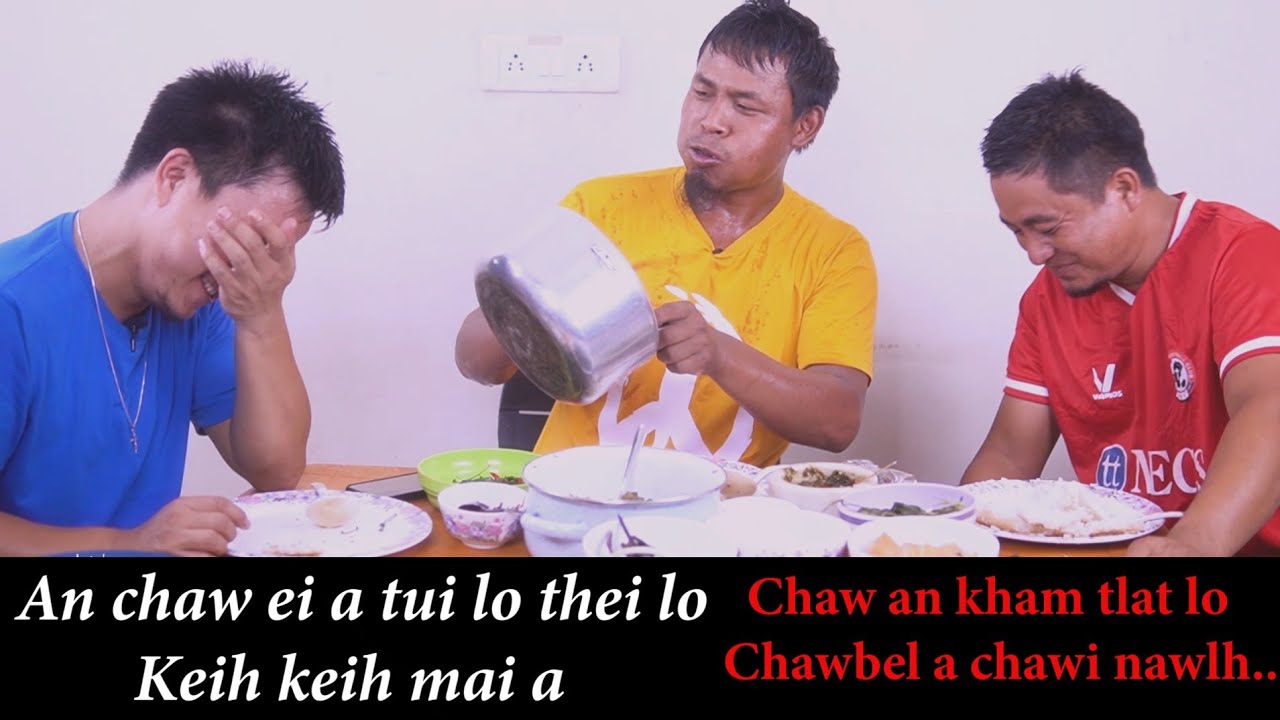Ka Mikhual Sialhawk pasaltha 2 ten Chaw an kham lo // Mukbang turu chu le..