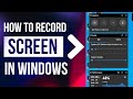 How to Record Games with OBS - PC Screen Recording Tutorial