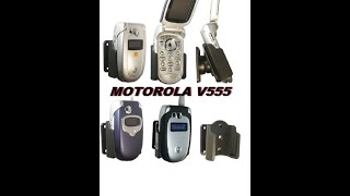 MOTOROLA V555 ESTILO FLIPER COM ANTENA E VISOR EXTERNO LINHA 2004 RELIQUIAS DO CELULAR