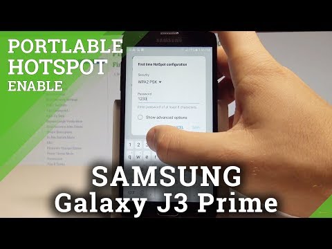 How to Enable Portable Hotspot on SAMSUNG Galaxy J3 Prime - Share Wi-Fi |HardReset.Info