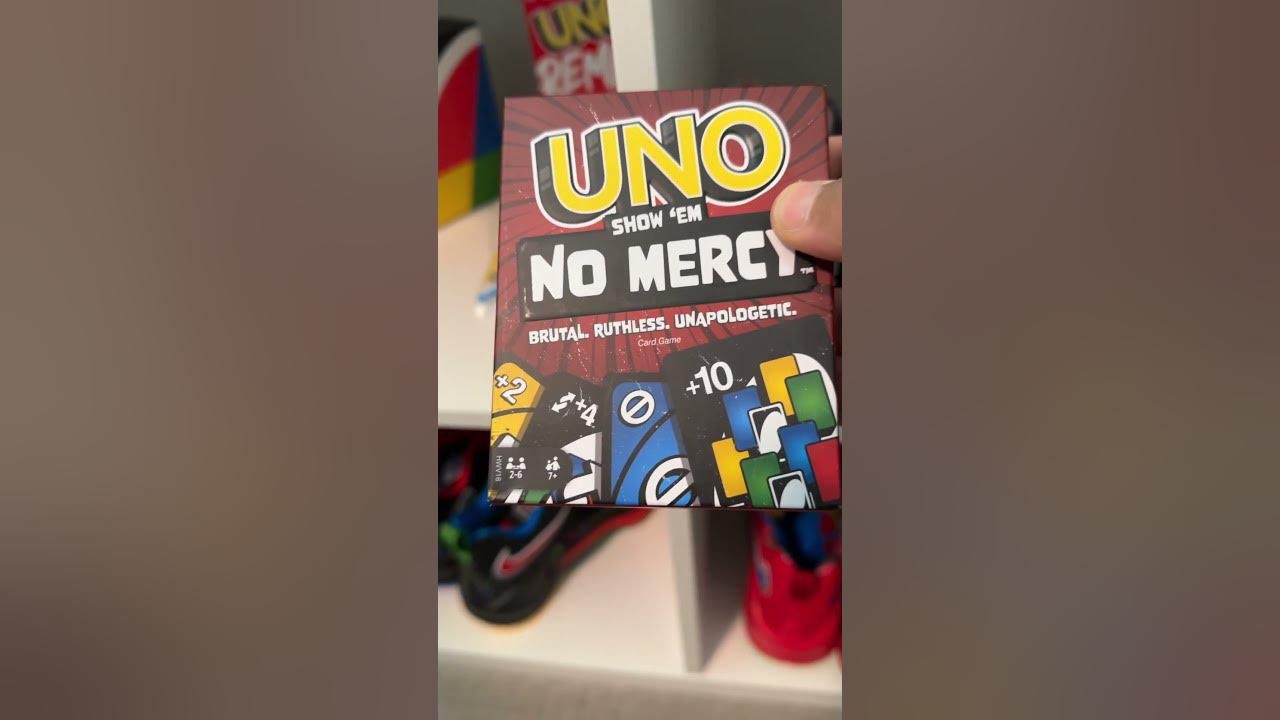 UNO Show 'em No Mercy card game 