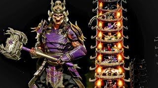 Fallen Emperer Shao Kahn Champion Klassic Tower | Very Hard | Mortal Kombat 11 - No Commentary