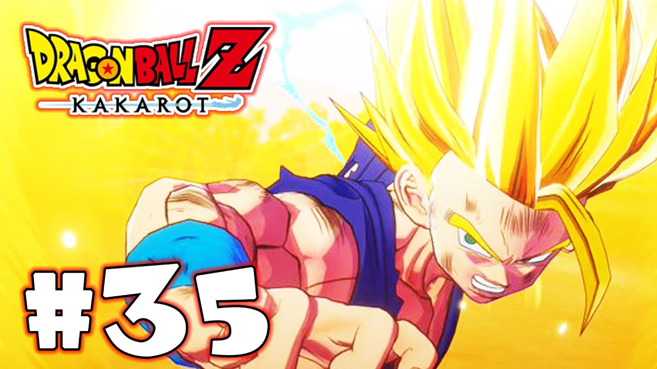 Dragon Ball Z Kakarot - Part 35 - Gohan Reaches Super Saiyan 2! 