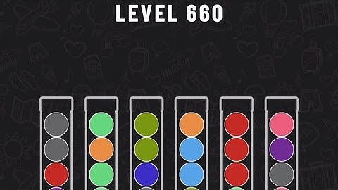 Ball Sort Puzzle Level 660 #ballsortpuzzle #ballsortpuzzlegameplay #puzzlegame #mobilegames