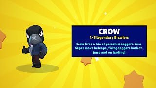 Unlocking Crow ; Brawl Stars