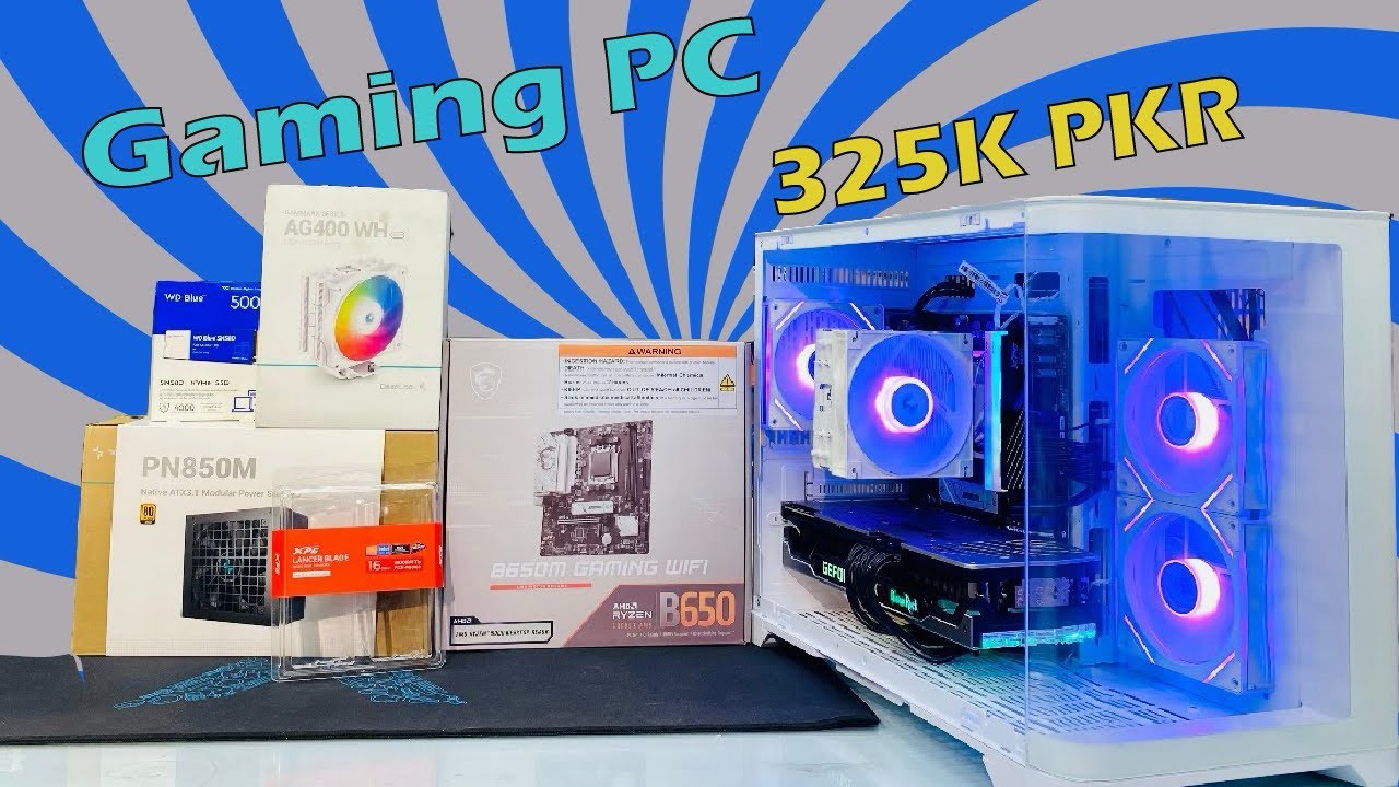 AMD Ryzen 5 7600 Gaming PC Build paired with RTX 3080 10GB #gaming # ...