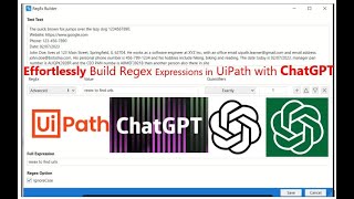Effortlessly Build Regex Expressions in UiPath with ChatGPT's Expert Help