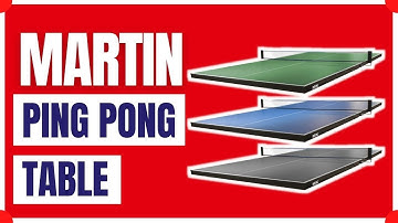 Martin Kilpatrick Ping Pong Table for Billiard Table