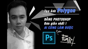 Cách tạo ảnh Polygon bằng Photoshop - Hướng Dẫn Photoshop