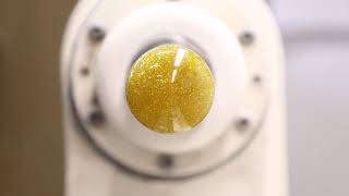 Turning a bottle stopper with a gold glitter project blank by William Wood-Write 2,211 views 2 years ago 50 seconds