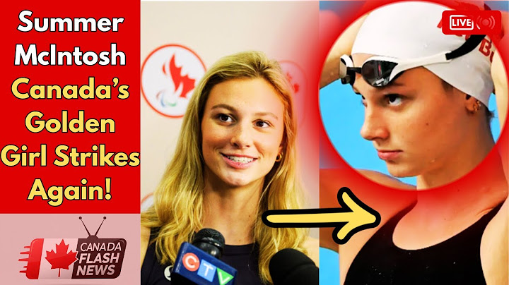 🇨🇦 Summer McIntosh Makes History Again! | First Woman Ever Under 2:06 in 200m IM 🌊🔥