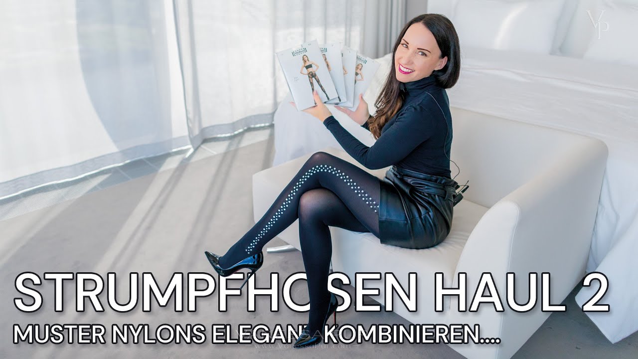 STRUMPFHOSEN HAUL - Muster Strumpfhosen Try On