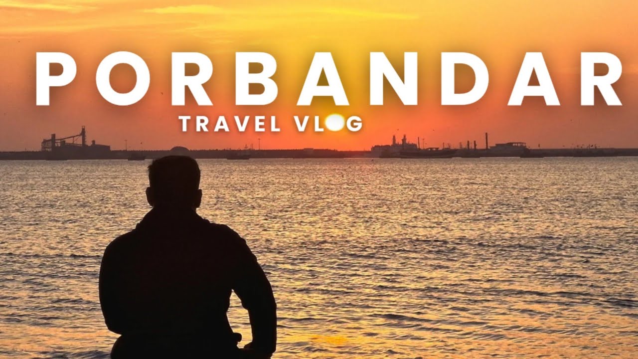Porbandar Travel Vlog Chopati Beach 