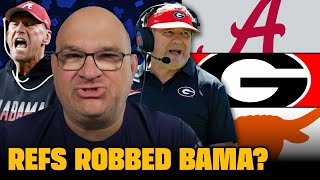 Georgia vs Alabama Controversy: Did The Refs Rob The Crimson Tide?