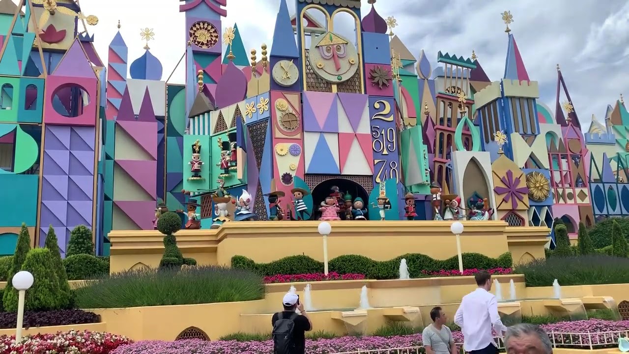 it's a small world 時計　ディズニー　70周年 it's a small world'' Clock – Disneyland 70th Anniversary