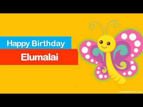 Happy Birthday to Elumalai