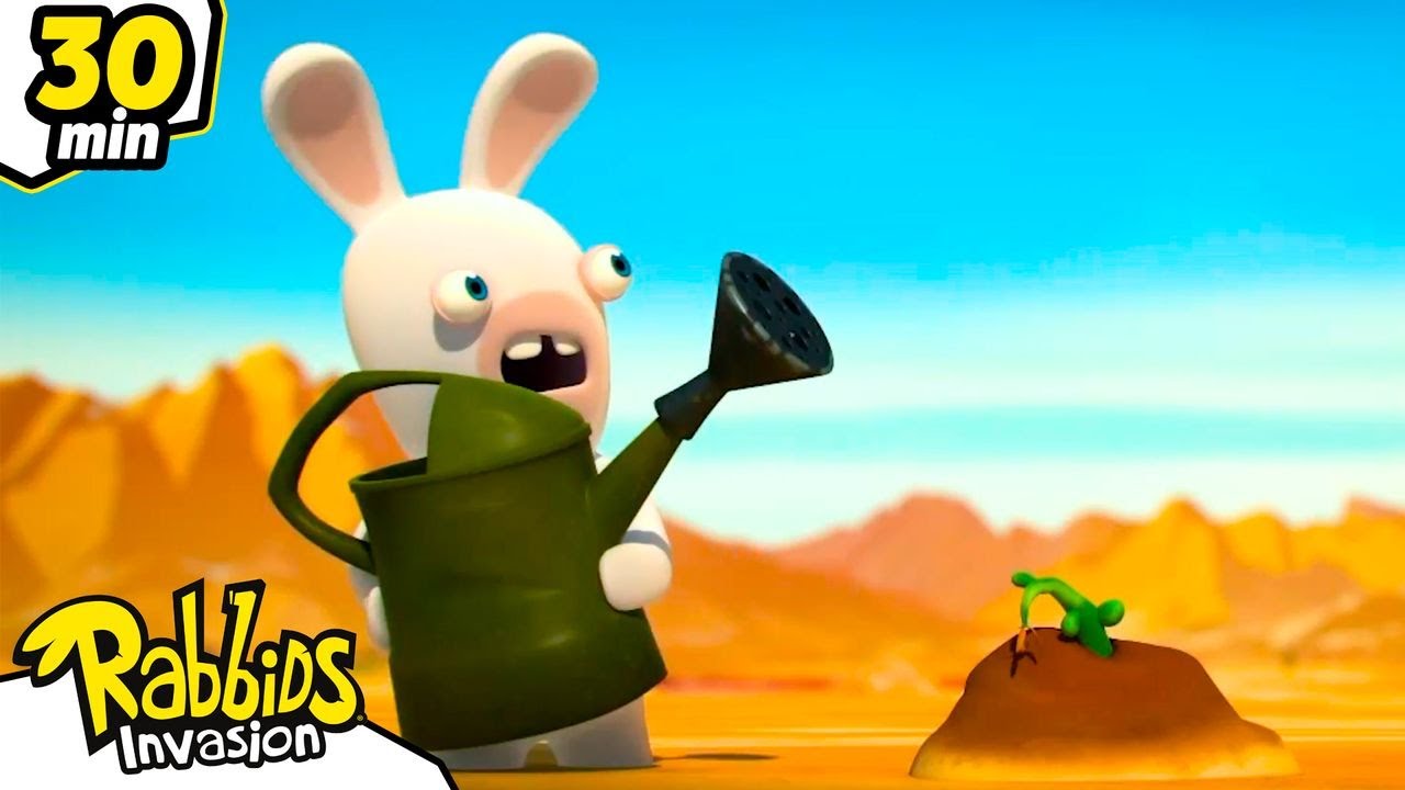 ¡Los Rabbids tienen manos de oro por el Día de la Tierra! | Rabbids La ...