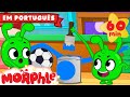 Orphle em Português | Orphle se duplica! | 1 HORA de Morphle em Português | Desenhos para Crianças