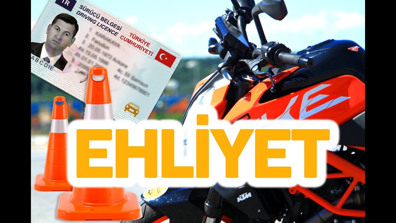 Motosiklet Ehliyeti Sınavı  - Motor Gücü 11 Kw Ile 35 Kw Arasında Olan Motosiklet Kullanacaklara Verilir.