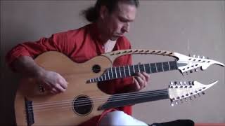 TRIPLE NECK Oriental Guitar [Edward Powell Instruments]