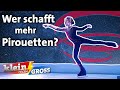 Eiskunstlauf-Challenge: Schafft 11-Jährige mehr Stand-Pirouetten als Weltmeisterin Denise Biellmann?