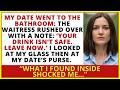 The Waitress Slipped Me A Note That Said Your Drink Isn't Safe, Leave Now – So I...