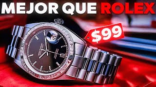 Un RELOJ por menos de $100 que destruye a Rolex!