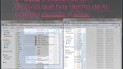 instalacion de moodle con wampserver