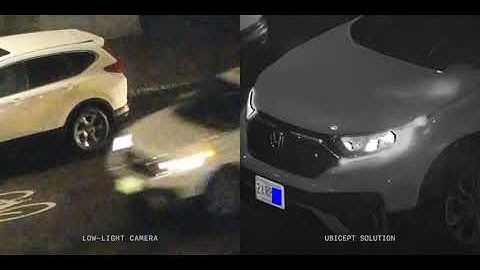 License Plate Recognition with Ubicept