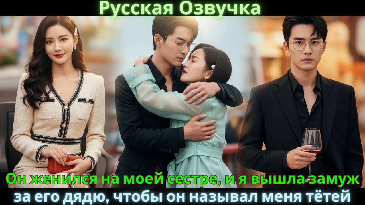 Он женился на моей сестре, и я вышла замуж за его дядю, чтобы он называл меня тётей