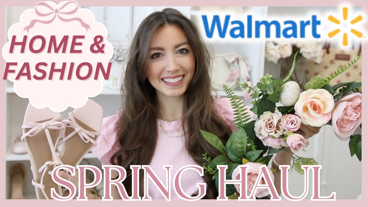 Walmart Spring Home & Fashion Haul! Looks High End!