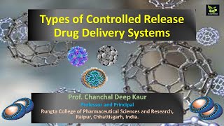 Types of Controlled Release Drug Delivery Systems( NDDS Types)