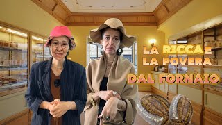 The rich woman and the poor woman at the baker's