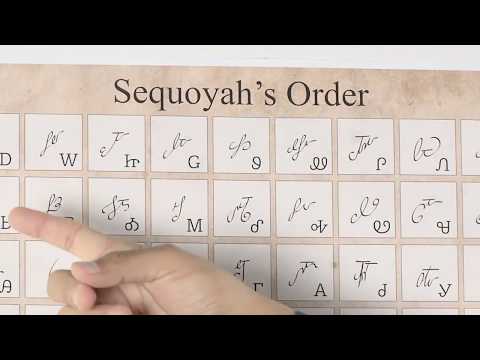 Vídeo: Como você escreve um silabário Cherokee?