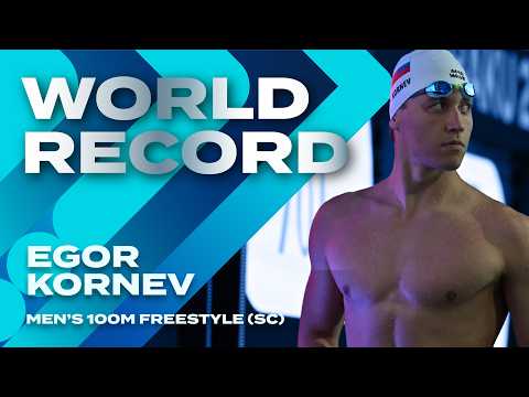 Egor Kornev's stunning swim | Men's 100m Freestyle | Swimming World Cup 2026 | Baku | Day 2