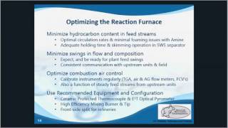 Optimizing the Reaction Furnace