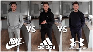 NIKE vs ADIDAS vs UNDER ARMOUR | Men's Tracksuit Challenge | Which Brand Is  BEST? - YouTube