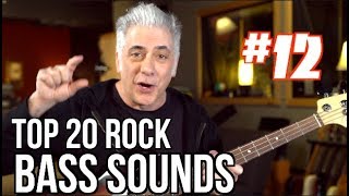 Video thumbnail of "TOP 20 ROCK BASS SOUNDS OF ALL TIME"