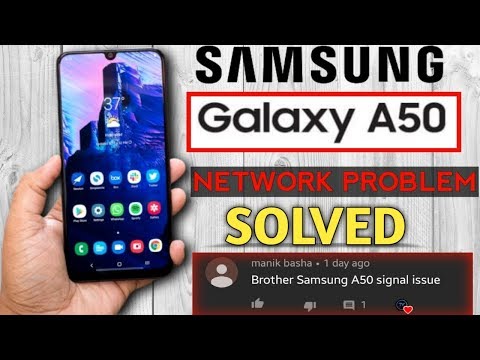 Samsung Galaxy A50-Network Problems SOLVED! By Reset network | Mr Techno 2.0