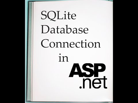 SQLite | database connectivity  to Asp.net [ c# ]