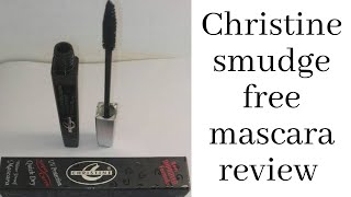 christine mascara detailed review long lasting or not?