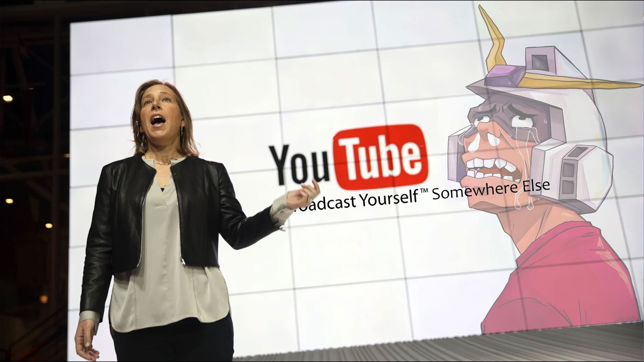 Youtube Broadcast Yourself (Somewhere else)