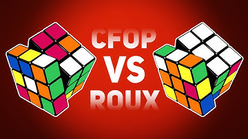 ROUX vs CFOP COLLABORATION WALKTHROUGH SOLVES